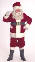 DELUXE BURGUNDY SANTA SUIT